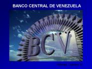 BANCO CENTRAL DE VENEZUELA