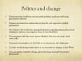Politics and change PowerPoint PPT Presentation