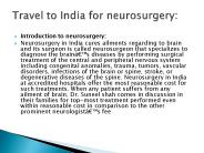 Travel to India for neurosurgery