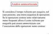 Analisi ammortizzata