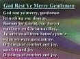 God Rest Ye Merry Gentlemen PowerPoint PPT Presentation
