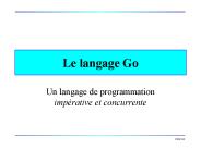 Le langage Go