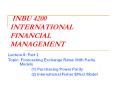 INBU 4200 INTERNATIONAL FINANCIAL MANAGEMENT PowerPoint PPT Presentation
