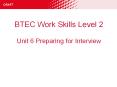BTEC Work Skills Level 2 PowerPoint PPT Presentation