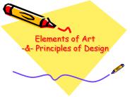 Elements of Art -