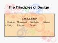 The Principles of Design PowerPoint PPT Presentation