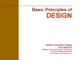 Basic Principles of DESIGN PowerPoint PPT Presentation