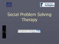 Social Problem Solving Therapy PowerPoint PPT Presentation