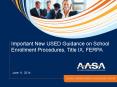 Important New USED Guidance on School Enrollment Procedures, Title IX, FERPA PowerPoint PPT Presentation