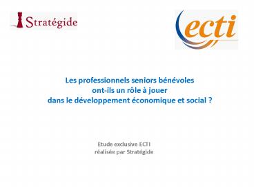 Les professionnels seniors b