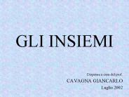 GLI INSIEMI