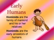 Early Humans