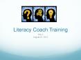 Literacy Coach Training PowerPoint PPT Presentation