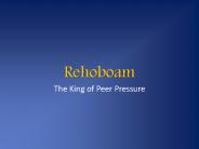 Rehoboam