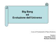 Corso di Fondamenti di Fisica Moderna