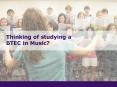 Thinking of studying a BTEC in Music? PowerPoint PPT Presentation
