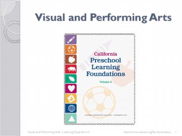 Visual and Performing Arts