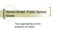 Market Model, Public Sphere Model PowerPoint PPT Presentation