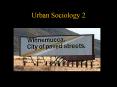 Urban Sociology 2 PowerPoint PPT Presentation