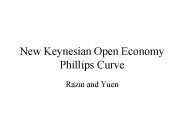 New Keynesian Open Economy Phillips Curve