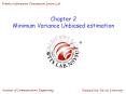 Chapter 2 Minimum Variance Unbiased estimation PowerPoint PPT Presentation