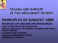 SURGERY IN THE PREGNANT PATIENT PowerPoint PPT Presentation
