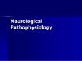 Neurological Pathophysiology PowerPoint PPT Presentation