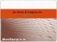 Joe Moore & Company, Inc. Boiler Parts (1) PowerPoint PPT Presentation