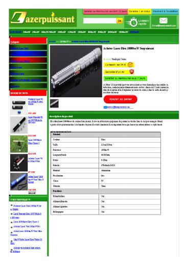 pointeur laser 10000mw bleu