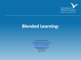 Blended Learning: PowerPoint PPT Presentation