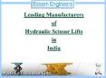 Top Manufacturer of Hydraulic Scissor Lifts in Delhi PowerPoint PPT Presentation