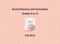 Social Sciences and Humanities PowerPoint PPT Presentation