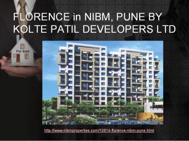 Flats in NIBM Pune