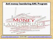 AML Rules and Regulations Applications Performing BSA