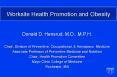 Worksite Health Promotion and Obesity PowerPoint PPT Presentation