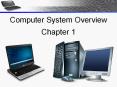 Computer System Overview  Chapter 1 PowerPoint PPT Presentation