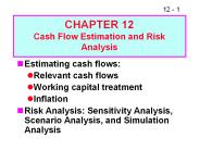 Estimating cash flows: