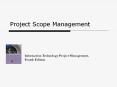 Project Scope Management PowerPoint PPT Presentation