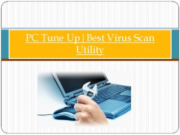 Best PC Tune Up Utility | Fix Computer Issue
