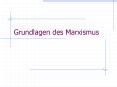 Grundlagen des Marxismus PowerPoint PPT Presentation