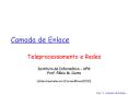 Camada de Enlace PowerPoint PPT Presentation