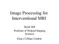 Image Processing for Interventional MRI PowerPoint PPT Presentation