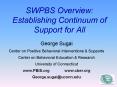 SWPBS Overview: Establishing Continuum of Support for All PowerPoint PPT Presentation