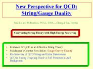 New Perspective for QCD: String/Gauge Duality