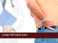 Lower left back pain PowerPoint PPT Presentation