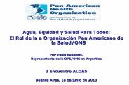 Agua, Equidad y Salud Para Todos: