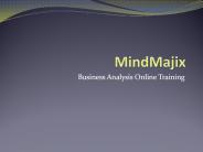 Business Analysis Online Training