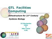 GTL Facilities Computing
