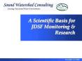 A Scientific Basis for JDSF Monitoring PowerPoint PPT Presentation