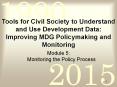Indicators for policy Management MDGs and statistical literacy PowerPoint PPT Presentation